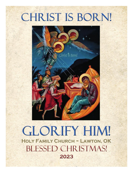 Bulletin December 24th, 2023