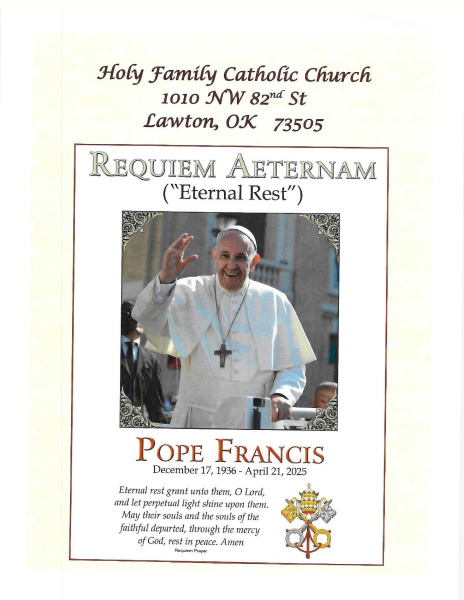Bulletin April 27th, 2025